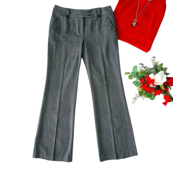 Style & Co Women's Trousers Dress Pants Size 12 Grey Black Pockets Office Work - Picture 13 of 13